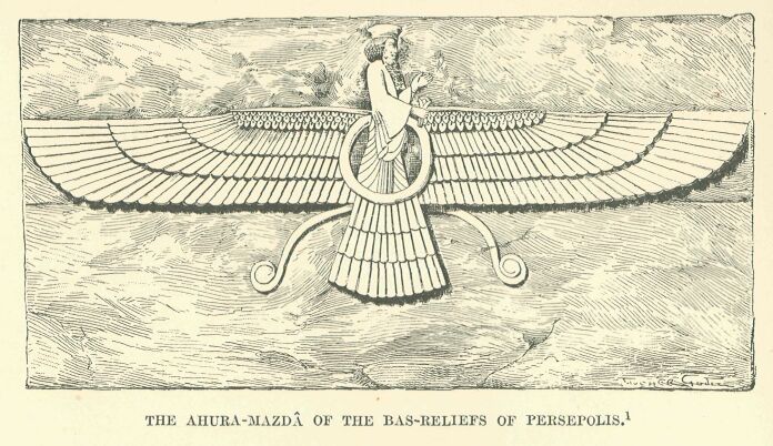 012.jpg the Ahura-mazd of The Bas-reliefs Of Persepolis 
