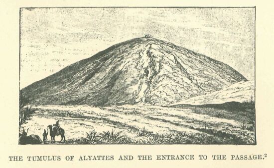 050.jpg the Tumulus of Alyattes and The Entrance to The
Passage 
