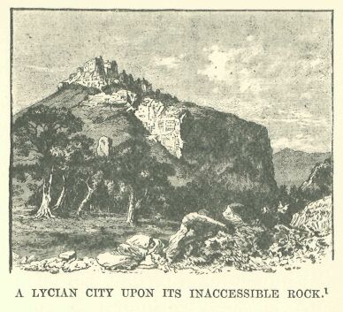 083.jpg a Lycian City Upon Its Inaccessible Rock 
