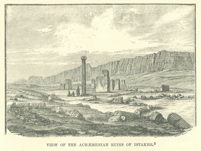 258.jpg View of the Achaemenian Ruins Of Istakhr 
